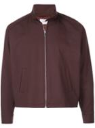 Second/layer Zipped Jacket - Red