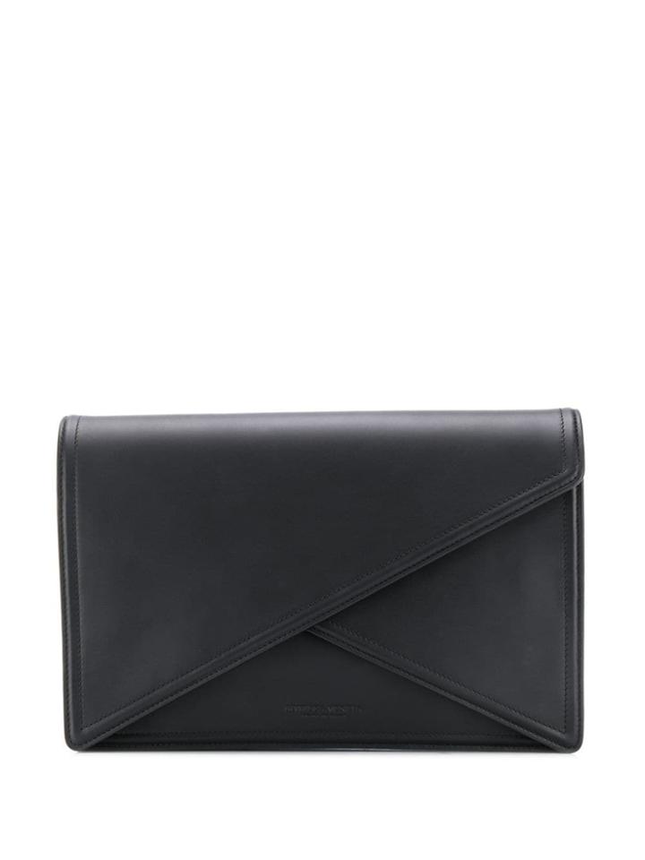 Bottega Veneta Folded Clutch - Black