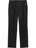 Burberry Zip-detailed Trousers - Black