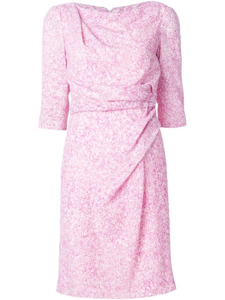 Carolina Herrera Draped Front Dress