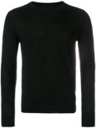 Sottomettimi Classic V-neck Sweater - Black