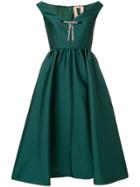 No21 Bardot Style Dress - Green