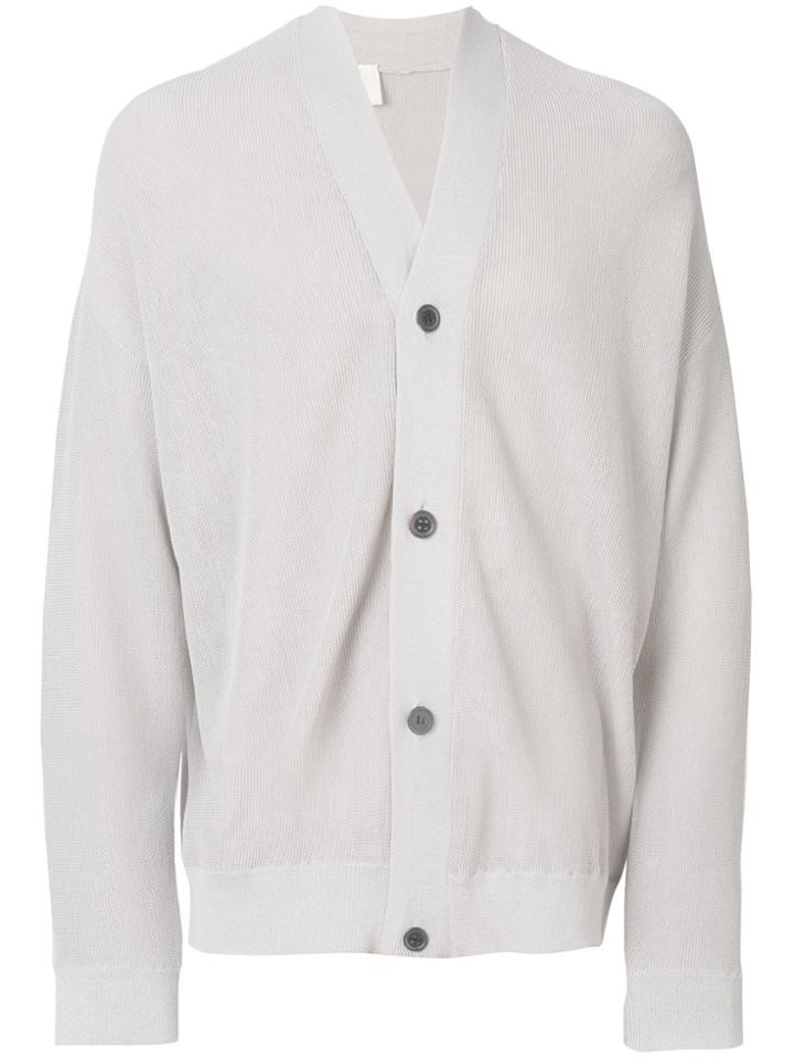 N. Hoolywood V-neck Cardigan - Grey