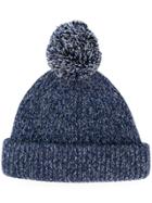 Acne Studios Knitted Beanie Hat - Blue