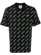Lacoste Live Logo Print T-shirt - Black