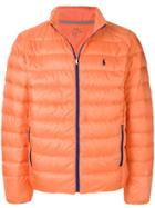 Polo Ralph Lauren Quilted Down Jacket - Yellow & Orange