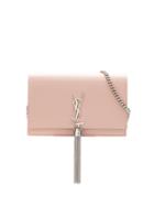 Saint Laurent Ysl Chain Wallet Mon - Pink