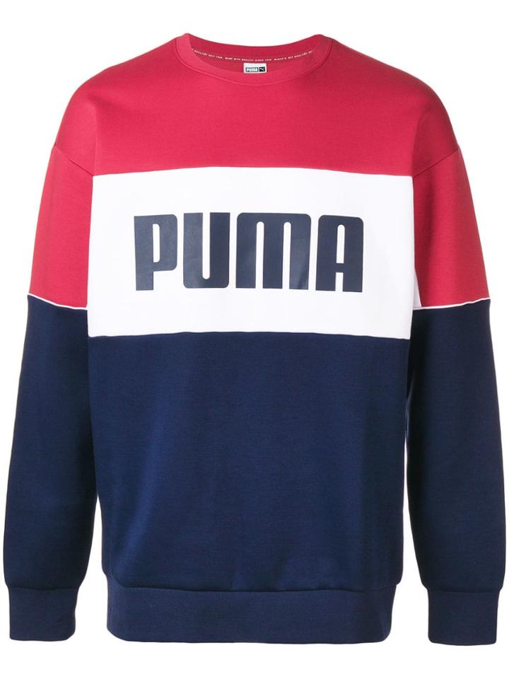 Puma Logo Sweatshirt - Blue