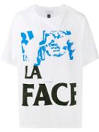 Facetasm - Printed La Face T-shirt - Men - Cotton - One Size, White, Cotton