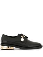 Coliac Jenny Pierced Brogues - Black