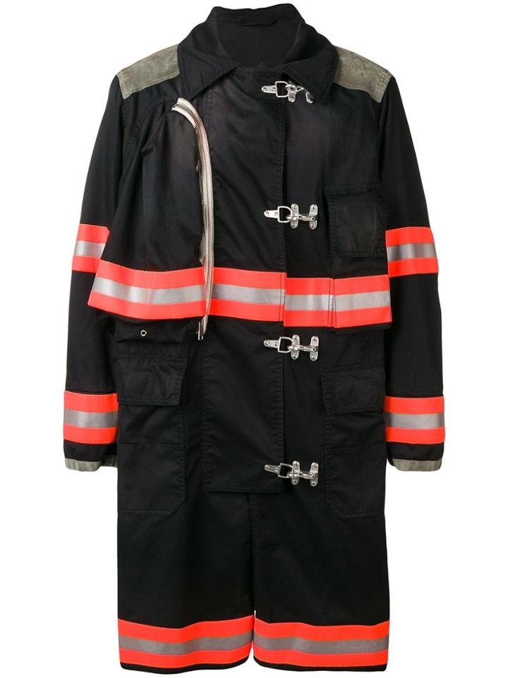 Calvin Klein 205w39nyc Firefighter Coat - Black