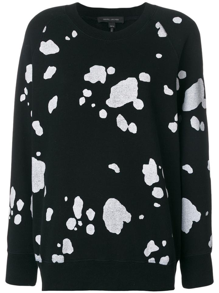 Marc Jacobs Spot Printed Sweatshirt - Black