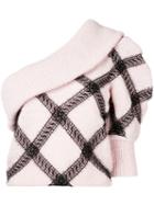 Philosophy Di Lorenzo Serafini One Shoulder Sweater - Pink