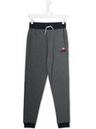 Diesel Kids Teen Logo Print Track Pants - Grey