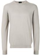 Dell'oglio Crew Neck Jumper - Grey