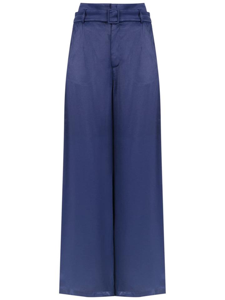 Tufi Duek Wide Leg Trousers - Blue