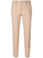 Erika Cavallini Front Pleat Checked Pants - Multicolour