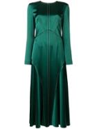 Cédric Charlier Flared Midi Dress - Green