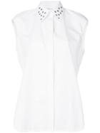 Helmut Lang Sleeveless Shirt - White