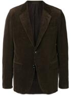 Ermenegildo Zegna Corduroy Lined Blazer - Brown