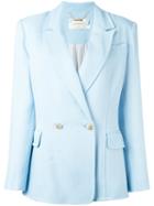 Zimmermann 'winsome' Blazer, Women's, Size: 2, Blue, Silk/viscose