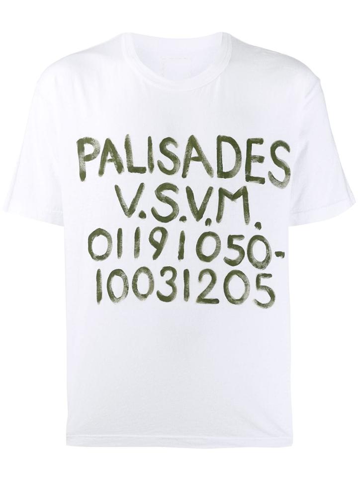 Visvim Palisades T-shirt - White