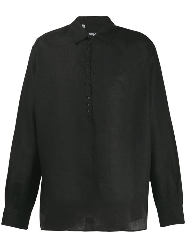 Dolce & Gabbana Button-down Shirt - Black