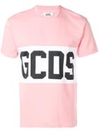 Gcds Logo Printed T-shirt - Pink