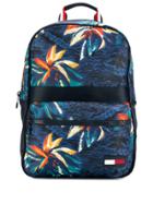 Tommy Hilfiger Contrast Print Backpack - Blue