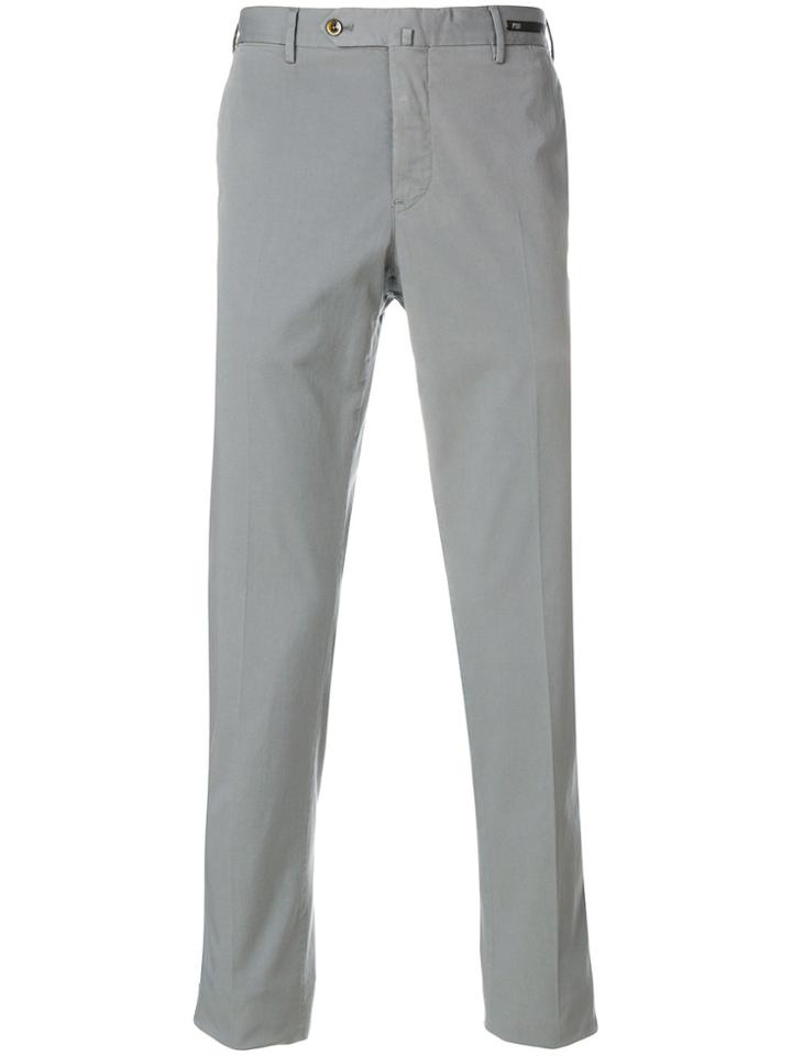 Pt01 Classic Skinny Chinos - Grey
