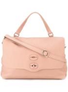 Zanellato Flap Closure Tote Bag, Women's, Pink/purple