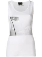 Calvin Klein 205w39nyc American Flag Tank Top - White