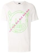 Àlg Camiseta Oversized Smile - White