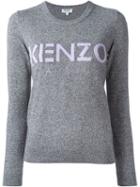 Kenzo Kenzo Paris Jumper, Women's, Size: M, Grey, Polyamide/cotton