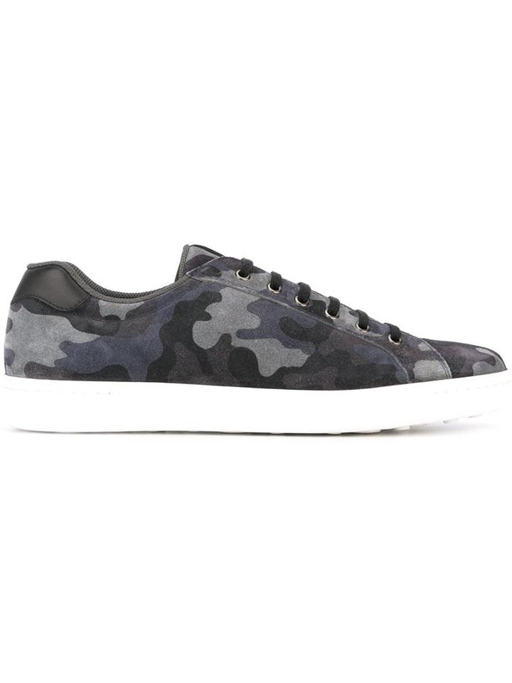 Car Shoe Camouflage Print Sneakers