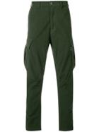 Stone Island Shadow Project Tapered Cargo Trousers - Green