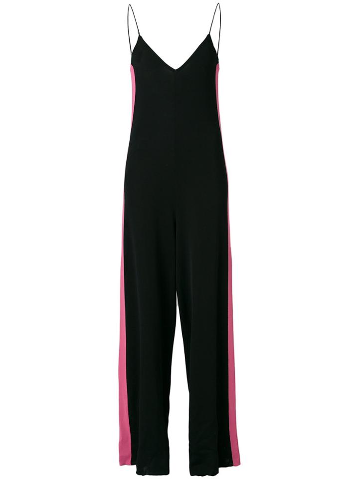 Valentino Piped Jumpsuit - Black
