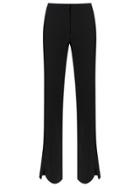 Mara Mac High Waisted Trousers - Black
