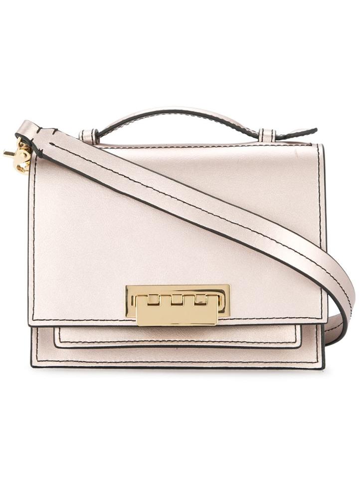 Zac Zac Posen Earthette Accordion Crossbody Bag - Pink & Purple