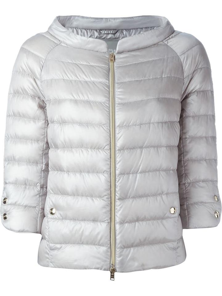 Herno Padded Jacket, Women's, Size: 42, Nude/neutrals, Polyamide/feather Down