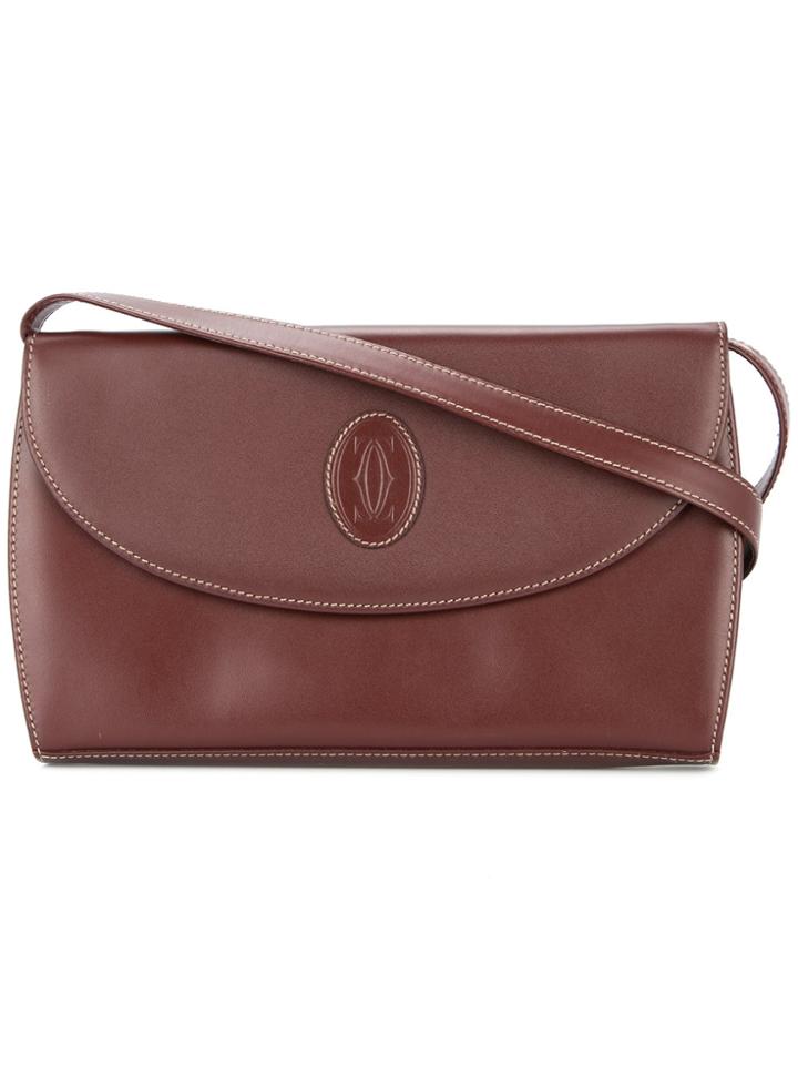 Cartier Vintage Must De Cartier Bag - Brown