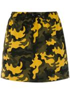 Àlg Camouflage Print Skirt - Yellow