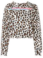 Pinko Sauvage Leopard Print Sweatshirt - Nude & Neutrals
