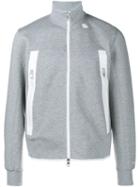 Moncler Zip-up Sweatshirt, Men's, Size: Medium, Grey, Cotton