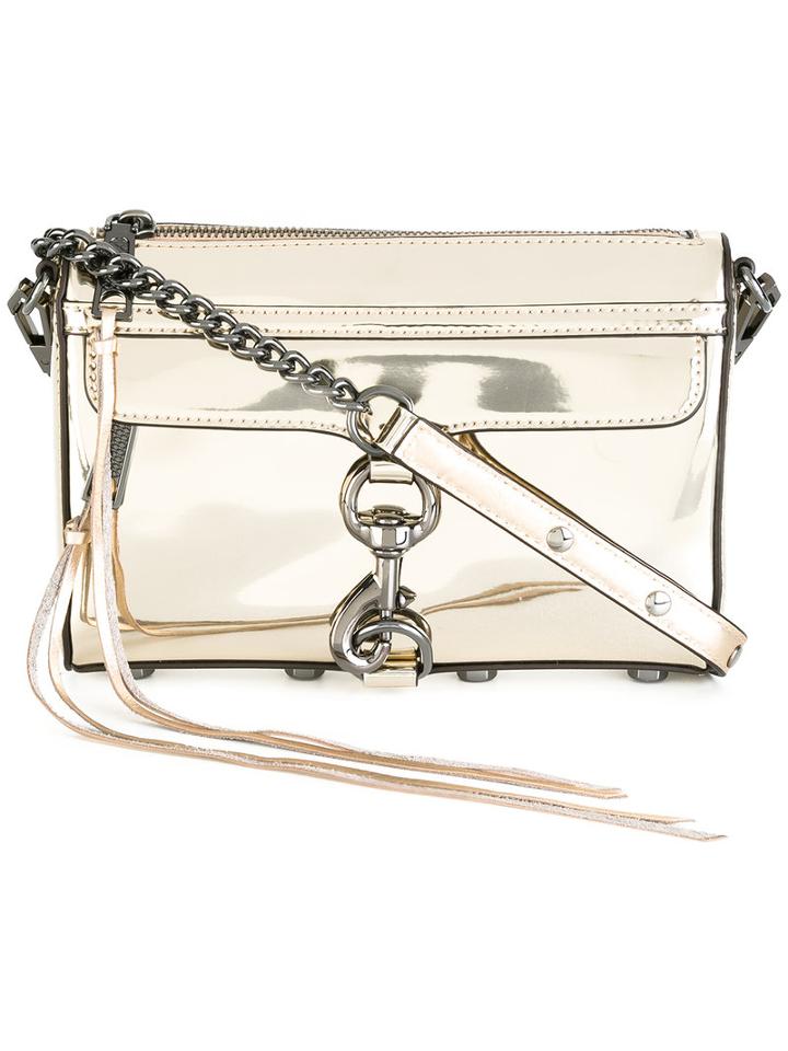 Rebecca Minkoff String Applique Bag, Women's, Grey, Polyester/polyurethane/leather