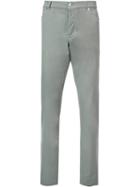 Brunello Cucinelli Classic Chinos, Men's, Size: 50, Grey, Cotton/spandex/elastane