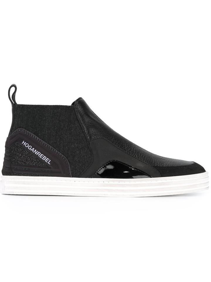Hogan Rebel Hi-top Slip On Sneakers