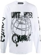 United Standard Graphic Print Sweatshirt - White