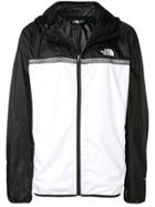 The North Face Logo Zipped-up Jacket - White