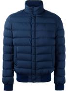 Herno Padded Jacket, Men's, Size: 50, Blue, Feather Down/polyamide/polyurethane